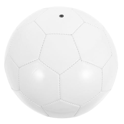 LRXIYODE Blank Fußball PVC Ball zum Bemalen Glatte Kanten DIY Sport Fußball für Handbemalt Vielseitig Gestaltbar Sicher und Langlebig für Kreative Familienaktivitäten von LRXIYODE