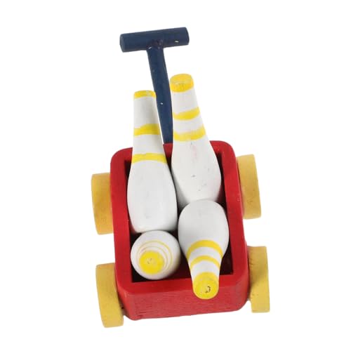 LRXIYODE Bowling Set aus Holz Robuste Bowlingkegel und Praktischer Bowlingwagen für Puppenhäuser Kinderzimmer und Kreatives für Familienevents LRXIYODE Bowling Set aus Holz Robuste Bowlingkegel und Praktischer Bowlingwagen für Puppenhäuser Kinderzimmer und Kreatives für Familienevents von LRXIYODE