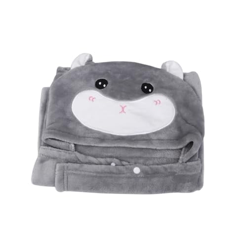 LRXIYODE Cartoon Kapuzenumhang Hamster Stil Kuscheliger Umhang für Erwachsene Maschinenwaschbar Freundschaft LRXIYODE Cartoon Kapuzenumhang Hamster Stil Kuscheliger Umhang für Erwachsene Maschinenwaschbar Freundschaft von LRXIYODE