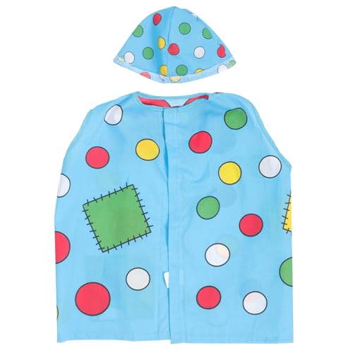LRXIYODE Clown Kostüm mit Clown Hut Weicher Stoff Bequemes Cosplay Outfit für Rollenspiele Halloween und Themenpartys Sichere Verarbeitung Geeignet für Jungen und Mädchen LRXIYODE Clown Kostüm mit Clown Hut Weicher Stoff Bequemes Cosplay Outfit für Rollenspiele Halloween und Themenpartys Sichere Verarbeitung Geeignet für Jungen und Mädchen von LRXIYODE