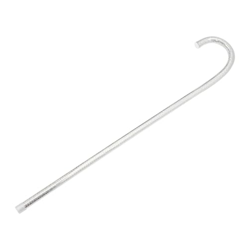 LRXIYODE Cosplay Gehstock für Tanzaufführungen Silberne Requisite für Halloween und Partys Robustes Material für Teenager LRXIYODE Cosplay Gehstock für Tanzaufführungen Silberne Requisite für Halloween und Partys Robustes Material für Teenager von LRXIYODE