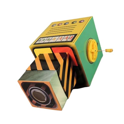 LRXIYODE DIY Animationsprojektor Bausatz für Pädagogisches Stem Kreativität und Feinmotorik Leicht zu Montieren für Gemeinsames Eltern Junge Mädchen Spiel von LRXIYODE