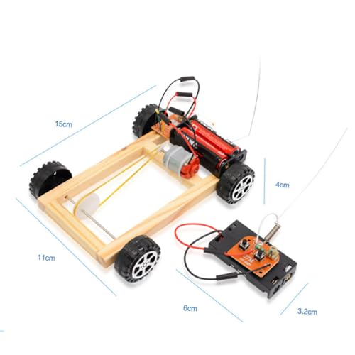 LRXIYODE DIY Auto Modell mit Allradantrieb Wissenschaftliches für Jugendliche Praktisches Lernset zur Technischer Fähigkeiten und Naturwissenschaftlicher Bildung ohne Batterien LRXIYODE DIY Auto Modell mit Allradantrieb Wissenschaftliches für Jugendliche Praktisches Lernset zur Technischer Fähigkeiten und Naturwissenschaftlicher Bildung ohne Batterien von LRXIYODE