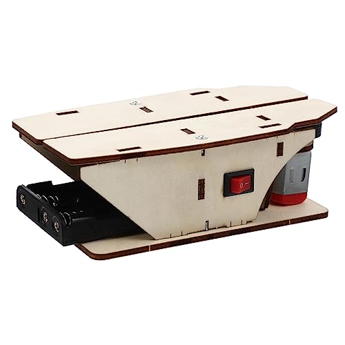 LRXIYODE DIY Papierflieger Abschussgerät aus Holz Pädagogisches Modellspielzeug für Ab Klasse Handmontiertes Experimentierset Koordination Geduld und Technischem Verständnis von LRXIYODE