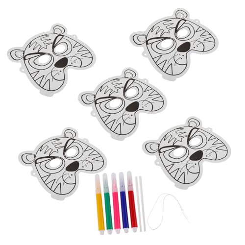 LRXIYODE DIY Tiermotiv Luftballon Masken für Geburtstag Party Aufblasbare Blanko Masken zum Bemalen Kreative Handwerk Cosplay Gesichtsdekoration für Karneval Halloween LRXIYODE DIY Tiermotiv Luftballon Masken für Geburtstag Party Aufblasbare Blanko Masken zum Bemalen Kreative Handwerk Cosplay Gesichtsdekoration für Karneval Halloween von LRXIYODE