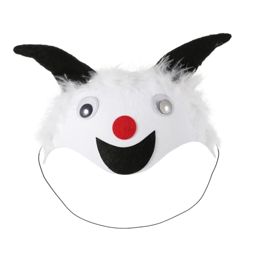 LRXIYODE Dekorativer Cartoon-tierkopf Hut Stirnband Für Kindergeburtstagsparty Kostümzubehör Aus Filzmaterial Leicht Tragbar LRXIYODE Dekorativer Cartoon-tierkopf Hut Stirnband Für Kindergeburtstagsparty Kostümzubehör Aus Filzmaterial Leicht Tragbar von LRXIYODE