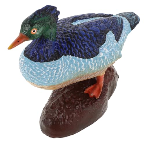 LRXIYODE Detaillierte Mallard Tierfigur aus Stabilem Kunststoff Interaktives Lernspielzeug und Dekorative Bauernhof-Dekoration Vielseitig Einsetzbar von LRXIYODE