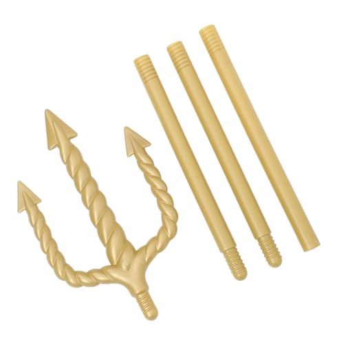 LRXIYODE Devil Cosplay Pitch Fork Halloween Kostüm Requisite Abnehmbare Teufelsgabel aus Verstellbar Perfektes Party und Accessoire für Dämonen und Masquerade Kostüme von LRXIYODE