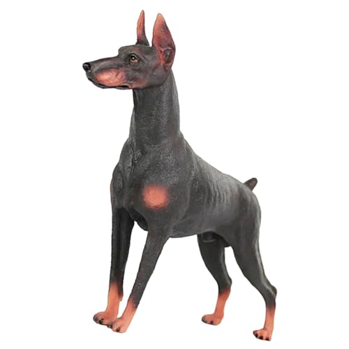 LRXIYODE Dobermann Spielzeugfigur Realistische Tierstatue aus Robustem Kunststoff Braun für Dekoration Lernspielzeug und Fotorequisiten LRXIYODE Dobermann Spielzeugfigur Realistische Tierstatue aus Robustem Kunststoff Braun für Dekoration Lernspielzeug und Fotorequisiten von LRXIYODE