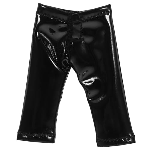 LRXIYODE Doll Lederhose für Puppen Schwarze Langlebige Puppenhose Leicht zu Tragen und Wiederverwendbar für Puppenkleidung und Puppenhaus Zubehör LRXIYODE Doll Lederhose für Puppen Schwarze Langlebige Puppenhose Leicht zu Tragen und Wiederverwendbar für Puppenkleidung und Puppenhaus Zubehör von LRXIYODE