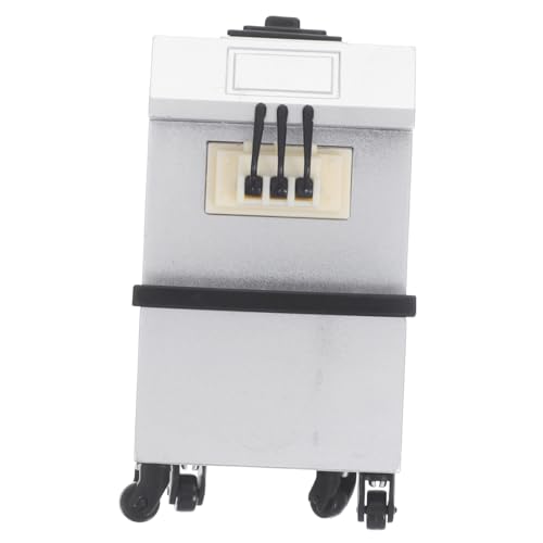 LRXIYODE Dollhouse Mini Ice Machine Modell Realistische Küchendekoration für Puppenhaus DIY Miniatur Küchengeräte Hochwertiges Zubehör für Kreative Projekte von LRXIYODE