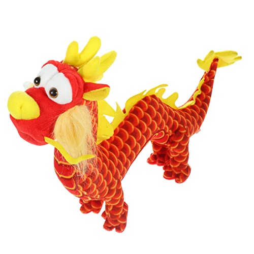 LRXIYODE Drachen Plüschtier Kuscheltier für Süße Drachenpuppe für Kleinkinder Drachen Kuscheltier Cartoon-Drachen-Plüsch Drachenspielzeug PP Baumwolle rot LRXIYODE Drachen Plüschtier Kuscheltier für Süße Drachenpuppe für Kleinkinder Drachen Kuscheltier Cartoon-Drachen-Plüsch Drachenspielzeug PP Baumwolle rot von LRXIYODE
