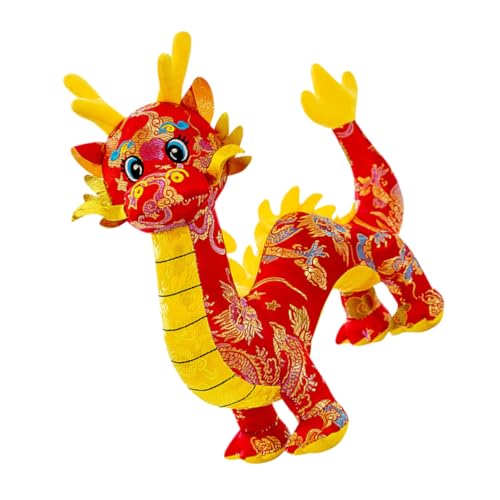 LRXIYODE Drachenpuppe Kuscheltiere Chinesisches Neujahrsgeschenk Drachen Maskottchen Puppe Chinesischer Stil Drachen Plüschpuppe Ausgestopftes Drachenspielzeug Drache LRXIYODE Drachenpuppe Kuscheltiere Chinesisches Neujahrsgeschenk Drachen Maskottchen Puppe Chinesischer Stil Drachen Plüschpuppe Ausgestopftes Drachenspielzeug Drache von LRXIYODE
