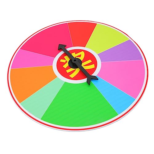 LRXIYODE Drehendes Rad Tragbares Lotterierad für Partys und Feiern für Verlosungen und Spiele Leicht und Robust für Unterwegs von LRXIYODE