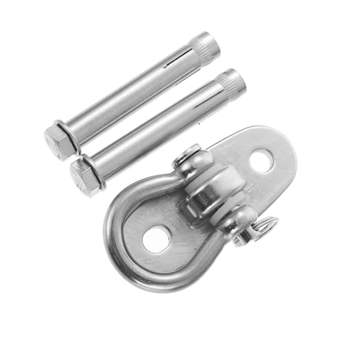 LRXIYODE Edelstahl Schaukelhaken mit Drehfunktion Belastbarer Swing Fixing Hook Vielseitiger Hammock Replacement Hook für Hängesessel und Sandsackbefestigung im Innen Außenbereich LRXIYODE Edelstahl Schaukelhaken mit Drehfunktion Belastbarer Swing Fixing Hook Vielseitiger Hammock Replacement Hook für Hängesessel und Sandsackbefestigung im Innen Außenbereich von LRXIYODE