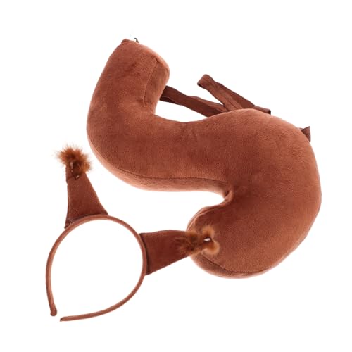LRXIYODE Eichhörnchen Kostümset mit Haarreif und Plüschschwanz Tierkostüm Zubehör für Halloween Cosplay und Tier Themenpartys Teilig und Leicht zu Reinigen LRXIYODE Eichhörnchen Kostümset mit Haarreif und Plüschschwanz Tierkostüm Zubehör für Halloween Cosplay und Tier Themenpartys Teilig und Leicht zu Reinigen von LRXIYODE