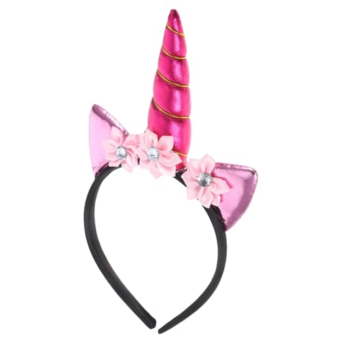 LRXIYODE Einhorn Haarreif mit Horn Ohren und Blumen Handgefertigtes Cartoon Stirnband für Mädchen Geeignet für Geburtstag Kostümfest Karneval und Cosplay Süßes Haarschmuck LRXIYODE Einhorn Haarreif mit Horn Ohren und Blumen Handgefertigtes Cartoon Stirnband für Mädchen Geeignet für Geburtstag Kostümfest Karneval und Cosplay Süßes Haarschmuck von LRXIYODE