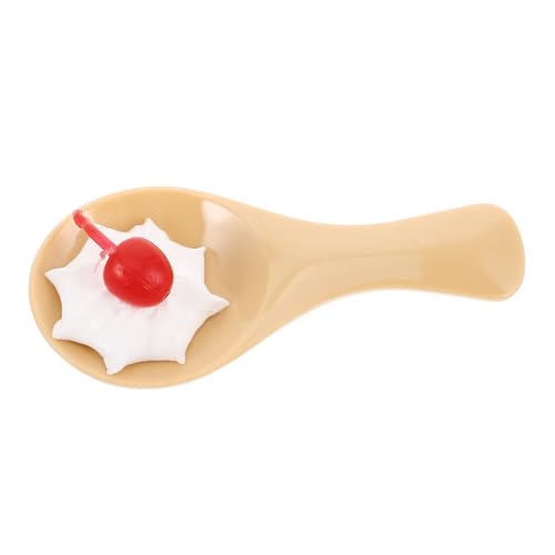 LRXIYODE Eisdiele Gefälschte Süßigkeiten Simuliertes Eiscrememodell Badespielzeug Aus Echtes Essen, Falsches Essen -spielset Für Khaki Plastik von LRXIYODE