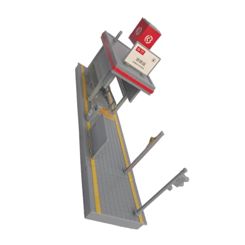 LRXIYODE Dekoratives Bahn-Station-Modell Spielzeug-plattform Für Indoor Und Outdoor-Spiele Aus Sicherem Leicht Und Robust Für -sandtischgestaltung LRXIYODE Dekoratives Bahn-Station-Modell Spielzeug-plattform Für Indoor Und Outdoor-Spiele Aus Sicherem Leicht Und Robust Für -sandtischgestaltung von LRXIYODE