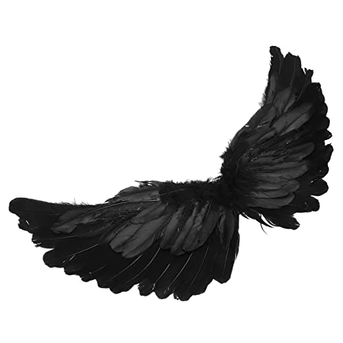 LRXIYODE Engelsflügel für Cosplay Kostüm Accessoire für Halloween Weihnachten und Bühnenaufführungen und Langlebig S Schwarz LRXIYODE Engelsflügel für Cosplay Kostüm Accessoire für Halloween Weihnachten und Bühnenaufführungen und Langlebig S Schwarz von LRXIYODE