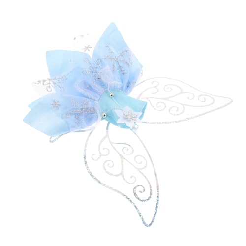 LRXIYODE Feenpuppenkleid mit Schmetterlingsflügeln Glitzerndes Doll Kostüm für Mädchen Detaillierte Puppenkleidung Einzigartiges Feenkostüm Zubehör Vielseitig für Spiel und Fest Geeignet von LRXIYODE