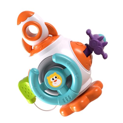 LRXIYODE Fidget Busy Ball aus Sicherem Schadstofffreiem Material Abgerundete Kanten Fördert Feinmotorik und Logisches Denken Buntes Design Reisespielzeug für Kleinkinder im Flugzeug und von LRXIYODE