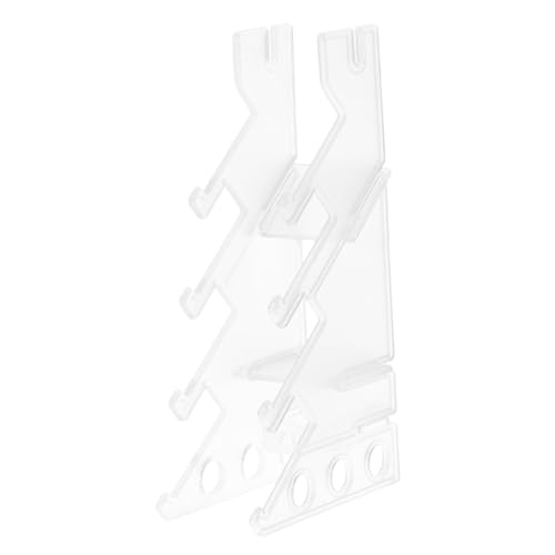 LRXIYODE Finger Skateboard Display Rack aus Klarem Kunststoff Platzsparendes Organizer Regal für Finger Skateboards Robustes und Vielseitiges Aufbewahrungsständer Einfach zu Montieren für LRXIYODE Finger Skateboard Display Rack aus Klarem Kunststoff Platzsparendes Organizer Regal für Finger Skateboards Robustes und Vielseitiges Aufbewahrungsständer Einfach zu Montieren für von LRXIYODE
