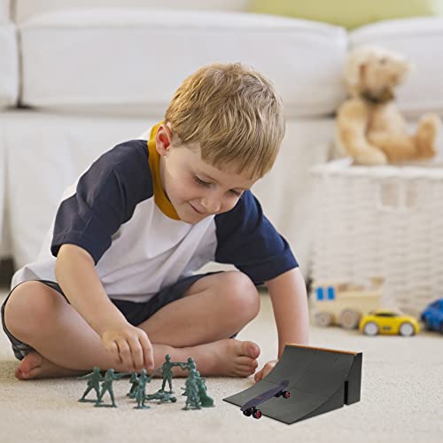 LRXIYODE Finger Skateboard Zubehör Handgefertigte Rampen für Finger Sport und Geschicklichkeitstraining Sicher und Fördert die Fingerkoordination und Kreativität von LRXIYODE