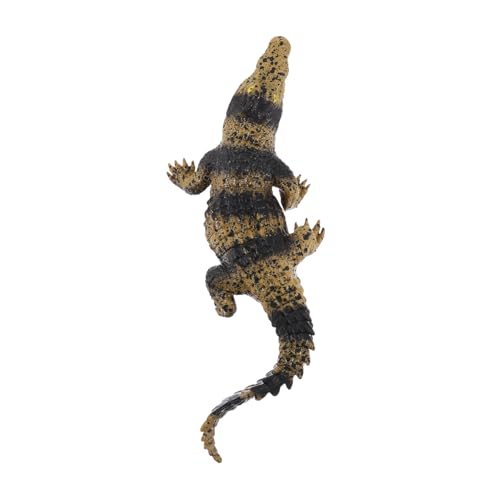 LRXIYODE Flexibles Krokodil Modell für Weiches Sicheres Material Realistische Texturen Pädagogisches Lernspielzeug Robust und Langlebig Geschenk für Jungen und Mädchen von LRXIYODE