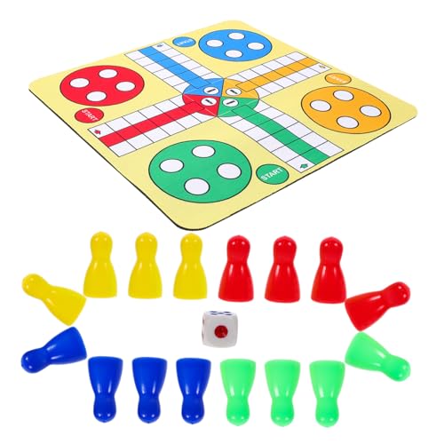 LRXIYODE Fliegendes Schach Tragbares Kleines Tischspiel Leichtes Strapazierfähiges Material Kompakt für Reisen und Zuhause Unterhaltsames Brettspiel für Familie und Freunde von LRXIYODE