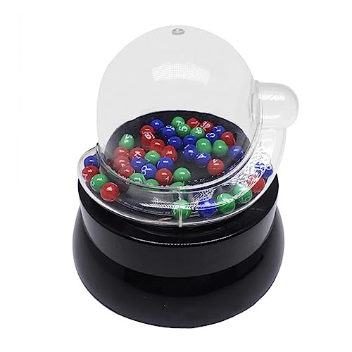 LRXIYODE Fortunate Number Picking Machine Elektrische -spielmaschine Für Partys Transparentes Design Für Ergebnisse Tragbar Und Leicht Für Freizeitaktivitäten Und von LRXIYODE