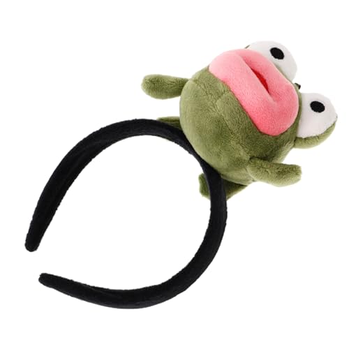 LRXIYODE Frosch Haarband für Partys Lustiges Kostüm Accessoire mit Cartoon Design für Festivals und Makeup für Damen und Mädchen LRXIYODE Frosch Haarband für Partys Lustiges Kostüm Accessoire mit Cartoon Design für Festivals und Makeup für Damen und Mädchen von LRXIYODE