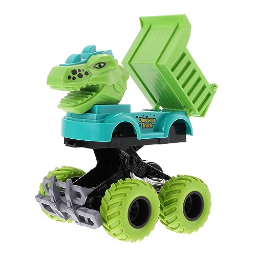LRXIYODE Frühpädagogisches Dinosaurier Spielzeugauto mit Rückzug LKW für Langlebig Kreativ Raumgefühl und Vorstellungskraft von LRXIYODE