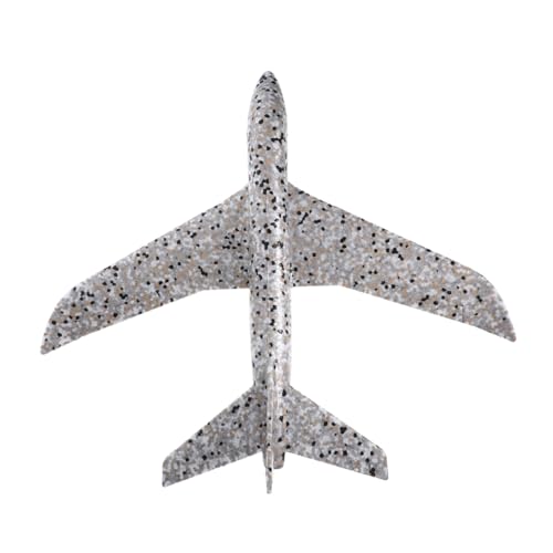 LRXIYODE Für Gleitflugzeuge Ebene Flugzeug Für Kinderspielzeug Flugzeuge Segelflugzeuge Hand Werfendes Flugzeug Schaumflugzeug Silver Epp von LRXIYODE