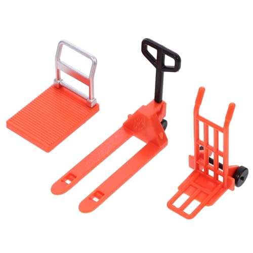 LRXIYODE Gabelstapler Kleiner Handwagen Plattformwagen für Baustellen für Kreativität und Freude zu Fördern LRXIYODE Gabelstapler Kleiner Handwagen Plattformwagen für Baustellen für Kreativität und Freude zu Fördern von LRXIYODE