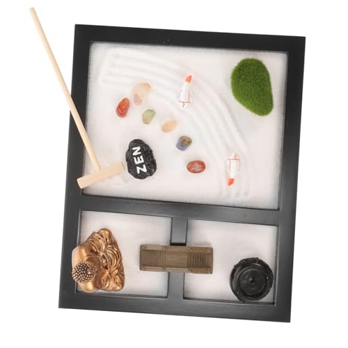 LRXIYODE Desktop Zen Garten Buddha Statue Zen Garten Kit Für Meditation Und Entspannung Als Für Freunde Und Familie LRXIYODE Desktop Zen Garten Buddha Statue Zen Garten Kit Für Meditation Und Entspannung Als Für Freunde Und Familie von LRXIYODE