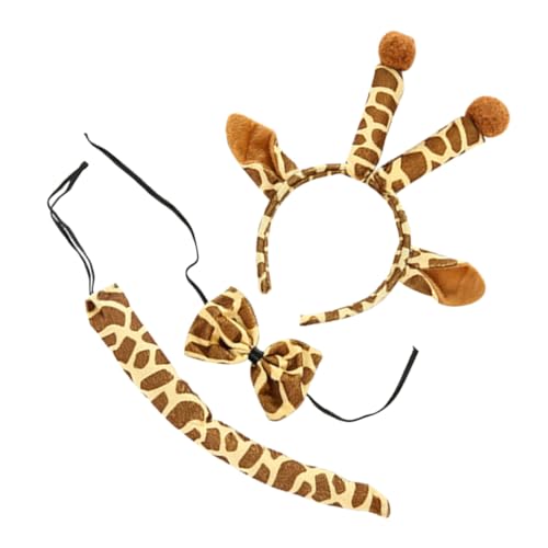 LRXIYODE Giraffen Haarreif mit Fliege und Tierkostüm Zubehör für Erwachsene Lustiges Giraffen Cosplay für Halloween Karneval Geburtstagsfeiern und Mottopartys LRXIYODE Giraffen Haarreif mit Fliege und Tierkostüm Zubehör für Erwachsene Lustiges Giraffen Cosplay für Halloween Karneval Geburtstagsfeiern und Mottopartys von LRXIYODE
