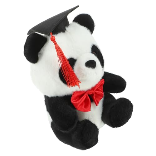 LRXIYODE Graduationsgeschenk Niedliches Panda Plüschtier Kuscheliger Panda mit Fliege Dekorativer Plüschbär für Abschlüsse für Absolventen LRXIYODE Graduationsgeschenk Niedliches Panda Plüschtier Kuscheliger Panda mit Fliege Dekorativer Plüschbär für Abschlüsse für Absolventen von LRXIYODE