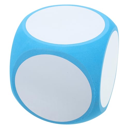 LRXIYODE Großer DIY Schaumstoffwürfel Abwischbarer Blanko Lernwürfel Leicht und Sicher für Partyspiele Matheunterricht und Kreative Spielrunden LRXIYODE Großer DIY Schaumstoffwürfel Abwischbarer Blanko Lernwürfel Leicht und Sicher für Partyspiele Matheunterricht und Kreative Spielrunden von LRXIYODE