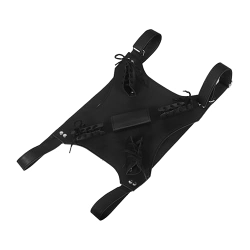 LRXIYODE Gürtel Tragetasche für Cosplay Mittelalterlicher Schwertriemen mit Verstellbaren Schultergurten PU Halterung für Schwerter für Halloween LRXIYODE Gürtel Tragetasche für Cosplay Mittelalterlicher Schwertriemen mit Verstellbaren Schultergurten PU Halterung für Schwerter für Halloween von LRXIYODE