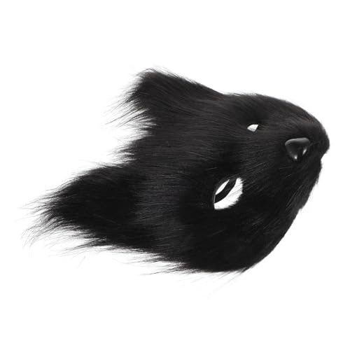 LRXIYODE Halbgesichts Fuchs Cosplay Maske Flauschig Halloween Tiermaske für Damen und Herren Einzigartige Tiergesichtsdekoration für Karneval Maskerade und Kostümparty LRXIYODE Halbgesichts Fuchs Cosplay Maske Flauschig Halloween Tiermaske für Damen und Herren Einzigartige Tiergesichtsdekoration für Karneval Maskerade und Kostümparty von LRXIYODE