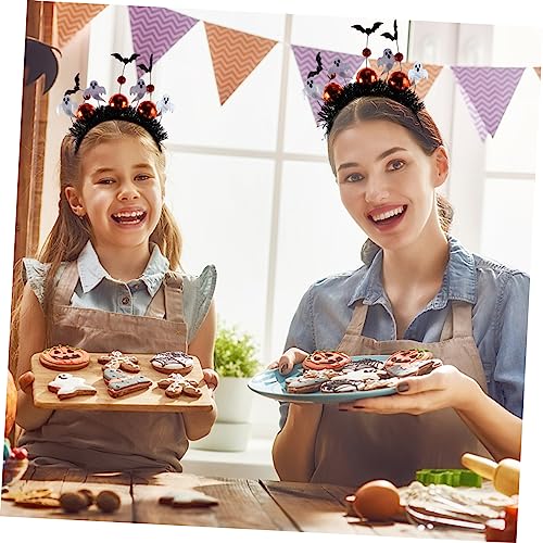 LRXIYODE Halloween Cosplay Haarreif mit Weißem Geist und Fledermaus Leichtes Universelles Stirnband für Party Kostüm Fotografie und Karneval LRXIYODE Halloween Cosplay Haarreif mit Weißem Geist und Fledermaus Leichtes Universelles Stirnband für Party Kostüm Fotografie und Karneval von LRXIYODE