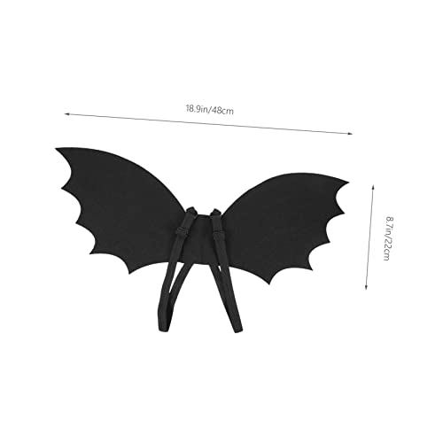 LRXIYODE Halloween Fledermausflügel Kinderkostüm aus Weichem Eva Leicht und Hautfreundlich Detailgetreues Cosplay für Kinderparty und Halloween Dekoration Langlebig und Bequem Tragbar von LRXIYODE