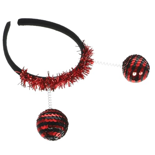 LRXIYODE Halloween Haarreif mit Marienkäfer Boppern Pailletten Design Elastisches Kopfschmuck Accessoire für Erwachsene Vielseitig für Halloween Karneval Hochzeit und Party Geeignet LRXIYODE Halloween Haarreif mit Marienkäfer Boppern Pailletten Design Elastisches Kopfschmuck Accessoire für Erwachsene Vielseitig für Halloween Karneval Hochzeit und Party Geeignet von LRXIYODE