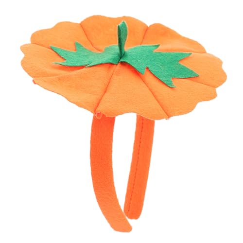 LRXIYODE Halloween Kürbis Stirnband Leichtes Langlebiges Cosplay Haarschmuck für Erwachsene Komfortabel Dekoratives Party Accessoire für Halloween und Herbstfest von LRXIYODE