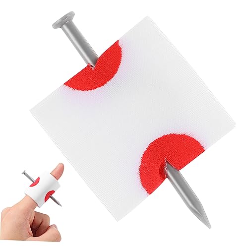LRXIYODE Halloween Scherzartikel Nagel Durch Finger Trickrequisite mit Realistischem Leichtes Weiches Material Langlebig und Tragbar für Halloween Aprilscherz Cosplay und Partyspaß von LRXIYODE