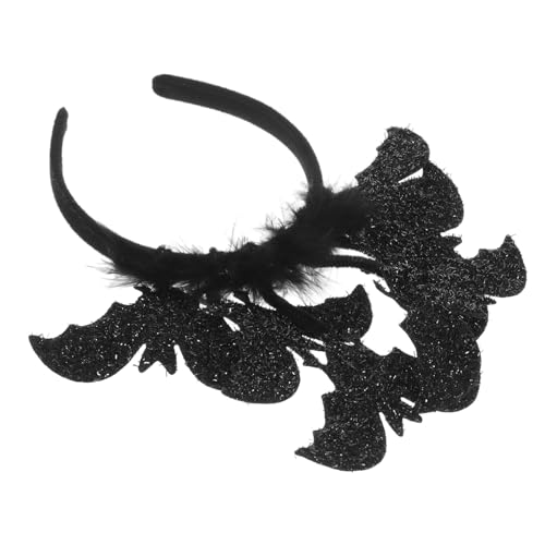 LRXIYODE Halloween Spinnen Haarreif Schwarz für Erwachsene und Leichtes Karneval Stirnband Bequemes Party Haarband für Halloween Maskenball und Kostümfeste Dekoratives Cosplay Accessoire von LRXIYODE