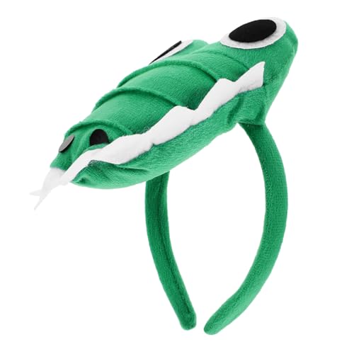 LRXIYODE Halloween Tierhaarreif Lustiger Krokodil Haarreifen für Cosplay Halloween Partys Kostüm Events Weich Rutschfest Geeignet für Altersgruppen LRXIYODE Halloween Tierhaarreif Lustiger Krokodil Haarreifen für Cosplay Halloween Partys Kostüm Events Weich Rutschfest Geeignet für Altersgruppen von LRXIYODE