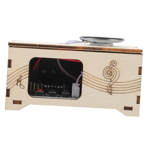 LRXIYODE Handgefertigtes DIY Holzspielzeug Tonrekorder mit Spieluhrfunktion Klarer Klangaufnahme Vielseitiger Musik und Stimme Recorder Pädagogisches Experimentierspielzeug LRXIYODE Handgefertigtes DIY Holzspielzeug Tonrekorder mit Spieluhrfunktion Klarer Klangaufnahme Vielseitiger Musik und Stimme Recorder Pädagogisches Experimentierspielzeug von LRXIYODE