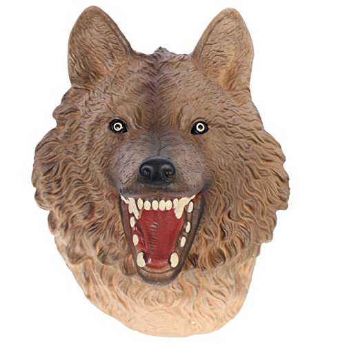 LRXIYODE Handpuppe Tiermotiv für Interaktives aus Langlebigem Vinyl für Rollenspiele und Kreative Aktivitäten Hochlandwolf Design LRXIYODE Handpuppe Tiermotiv für Interaktives aus Langlebigem Vinyl für Rollenspiele und Kreative Aktivitäten Hochlandwolf Design von LRXIYODE
